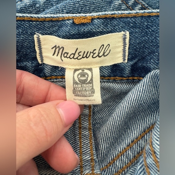 Madewell Women’s The Dean Easy Straight Jean, Monessen Wash, SIZE: 25 - Picture 7 of 16